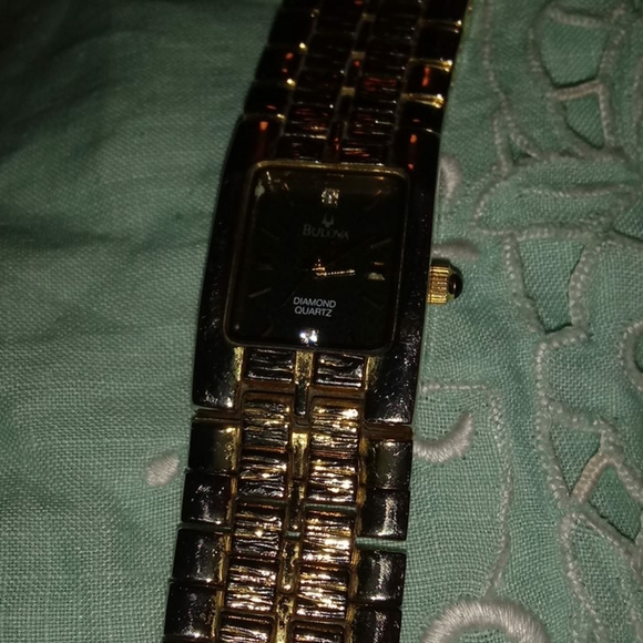 Bulova Diamond Quartz Watch